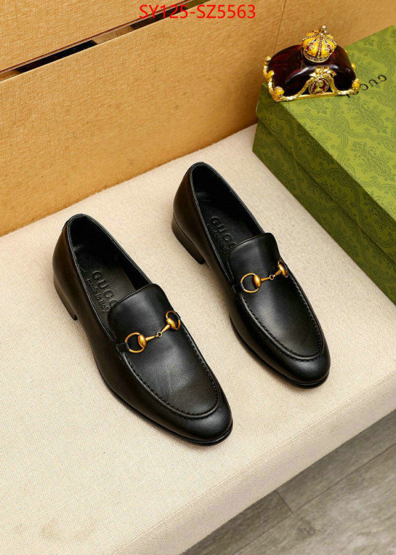 Men Shoes-Gucci designer 7 star replica ID: SZ5563 $: 125USD