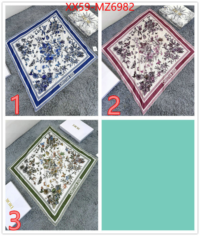 Scarf-Dior online from china designer ID: MZ6982 $: 59USD