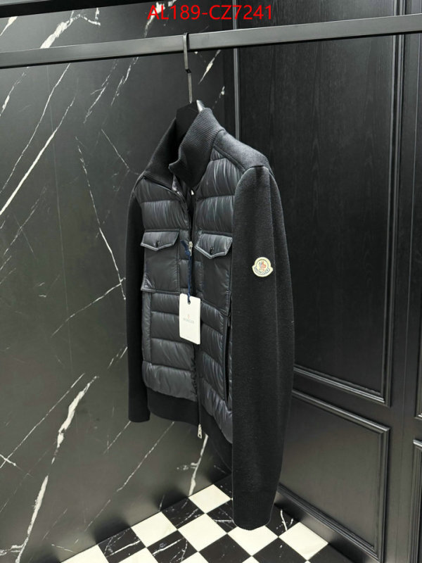 Down jacket Men-Moncler what is a counter quality ID: CZ7241 $: 189USD