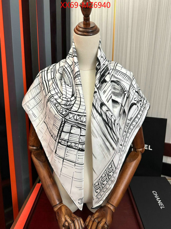 Scarf-Chanel fashion replica ID: MZ6940 $: 69USD