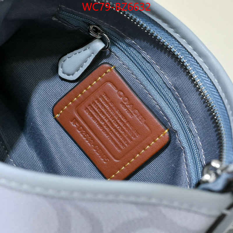 Coach Bags(4A)-Crossbody- fake high quality ID: BZ6632 $: 79USD,