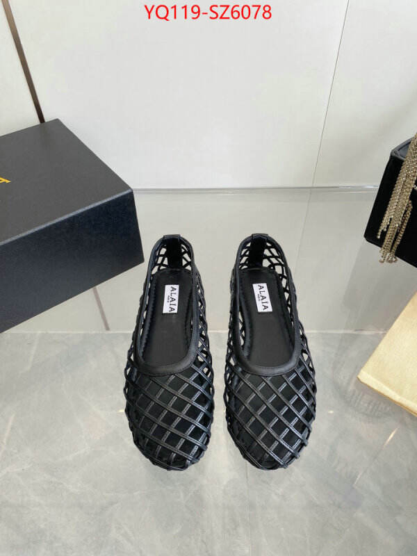 Women Shoes-ALAIA cheap high quality replica ID: SZ6078 $: 119USD