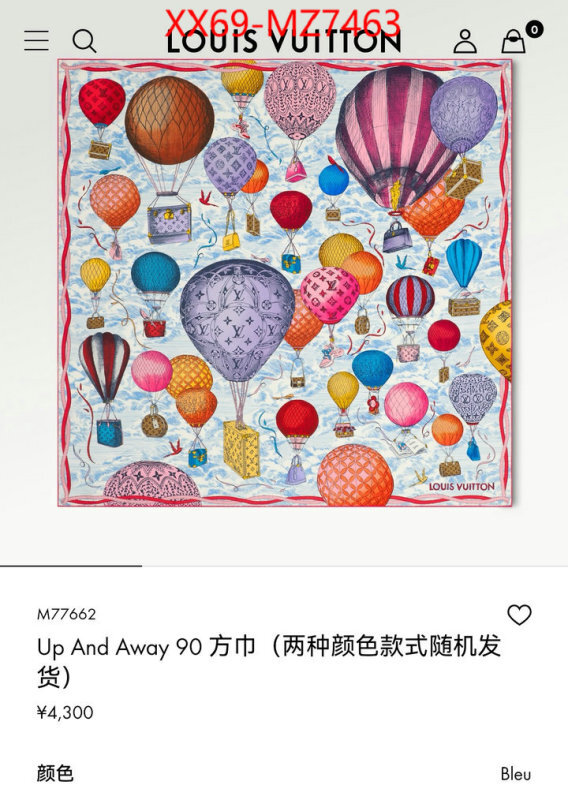 Scarf-LV where can i buy ID: MZ7463 $: 69USD