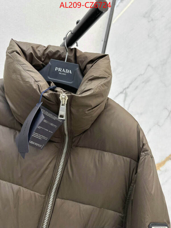 Down jacket Women-Prada cheap replica ID: CZ6724 $: 209USD