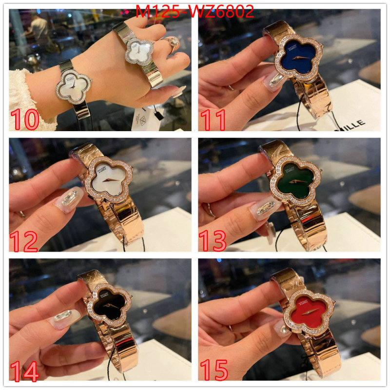Watch(4A)-Van Cleef Arpels luxury fashion replica designers ID: WZ6802 $: 125USD