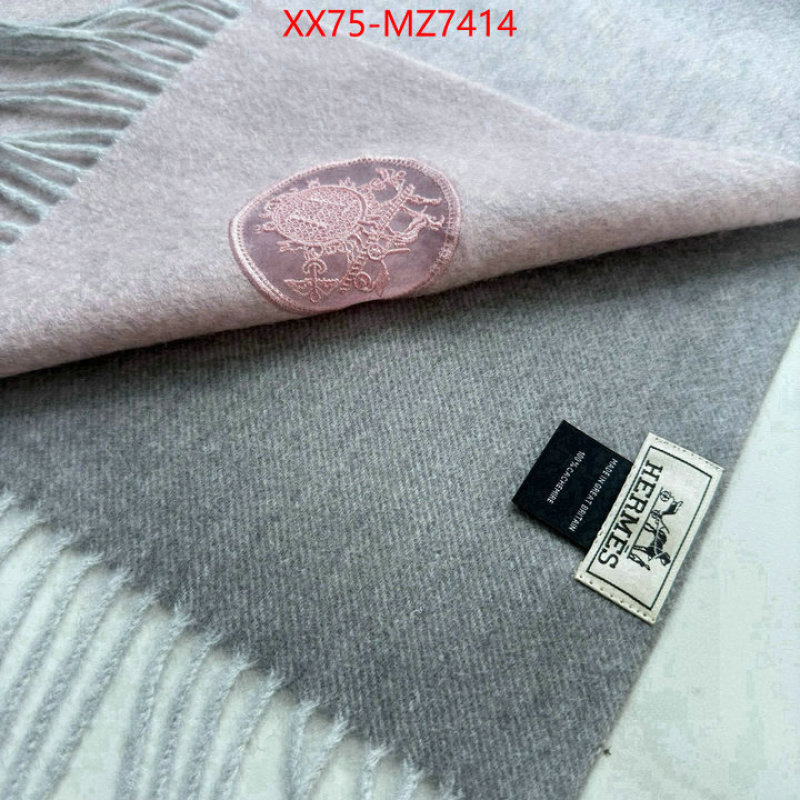 Scarf-Hermes what's the best place to buy replica ID: MZ7414 $: 75USD