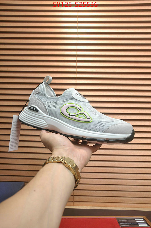 Men shoes-Dior best quality replica ID: SZ5536 $: 125USD