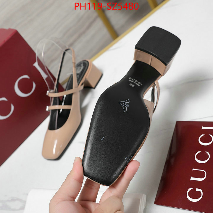 Women Shoes-Gucci top perfect fake ID: SZ5480 $: 119USD