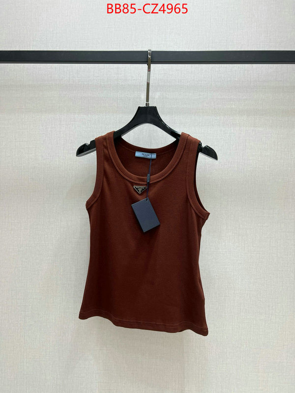 Clothing-Prada high quality designer replica ID: CZ4965 $: 85USD