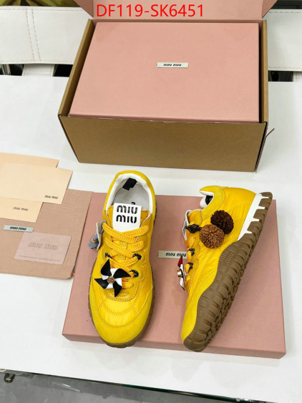 Women Shoes-Miu Miu quality replica ID: SK6451 $: 119USD