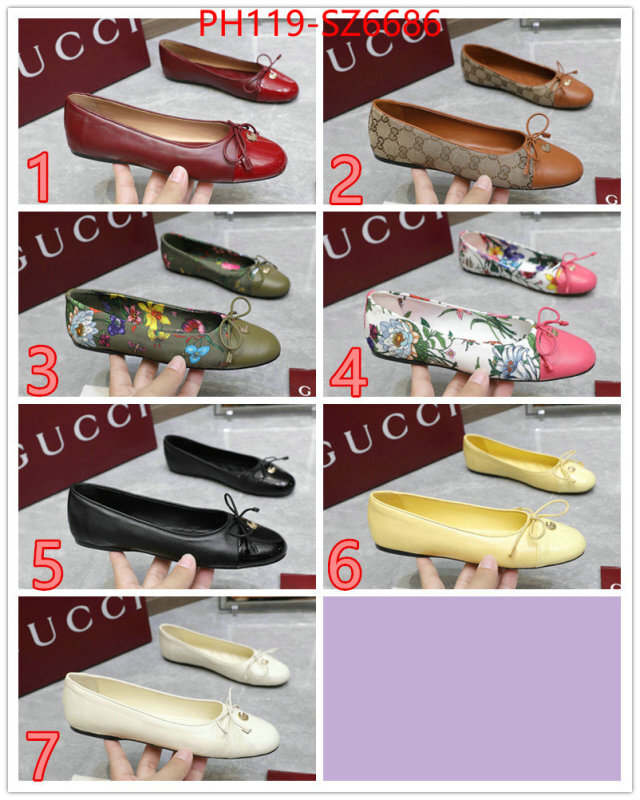 Women Shoes-Gucci online shop ID: SZ6686 $: 119USD