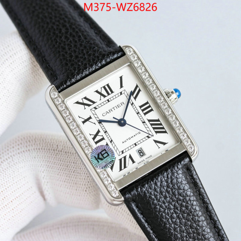 Watch(TOP)-Cartier cheap ID: WZ6826 $: 375USD
