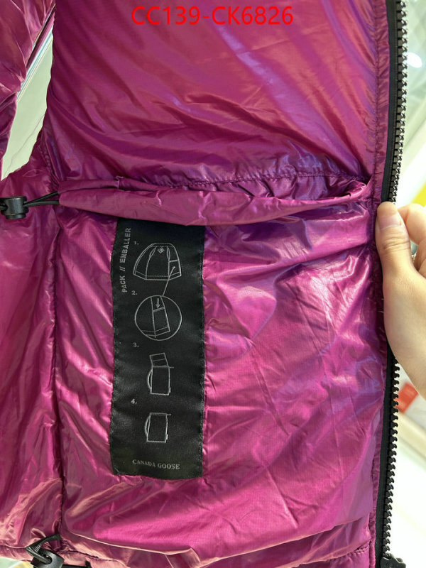 Down jacket Women-Canada Goose the most popular ID: CK6826 $: 139USD