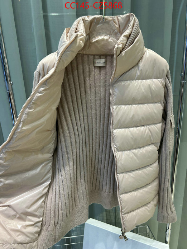 Down jacket Women-Moncler designer wholesale replica ID: CZ5868 $: 145USD