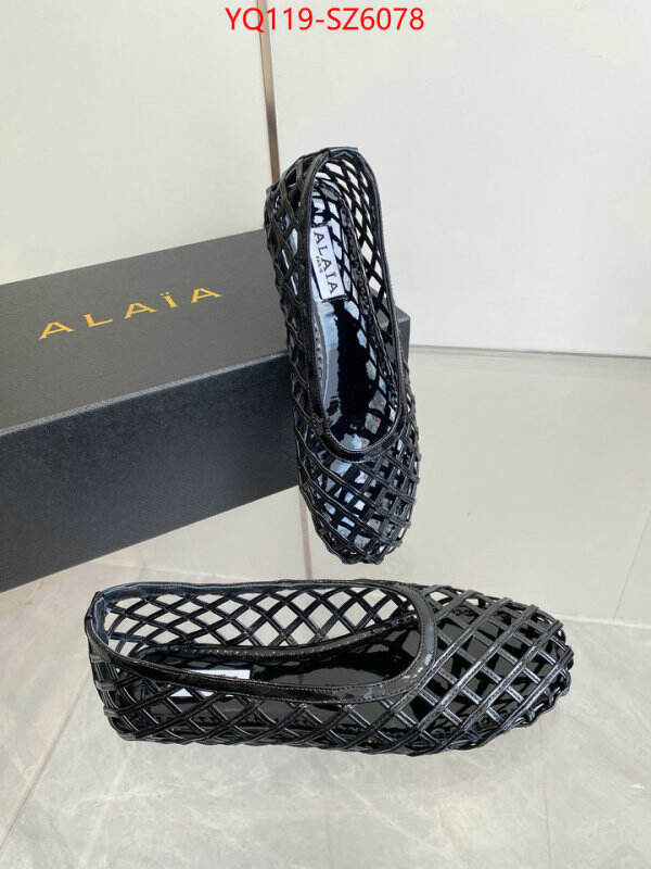 Women Shoes-ALAIA cheap high quality replica ID: SZ6078 $: 119USD