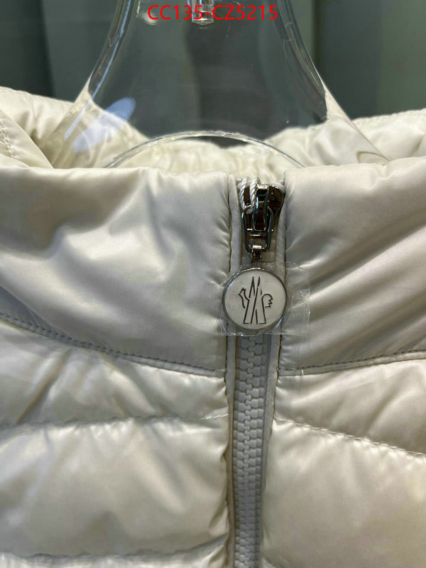 Down jacket Women-Moncler shop ID: CZ5215 $: 135USD
