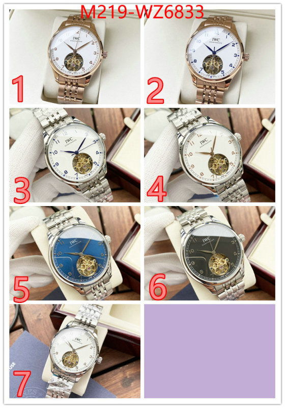 Watch(TOP)-IWC best replica ID: WZ6833 $: 219USD