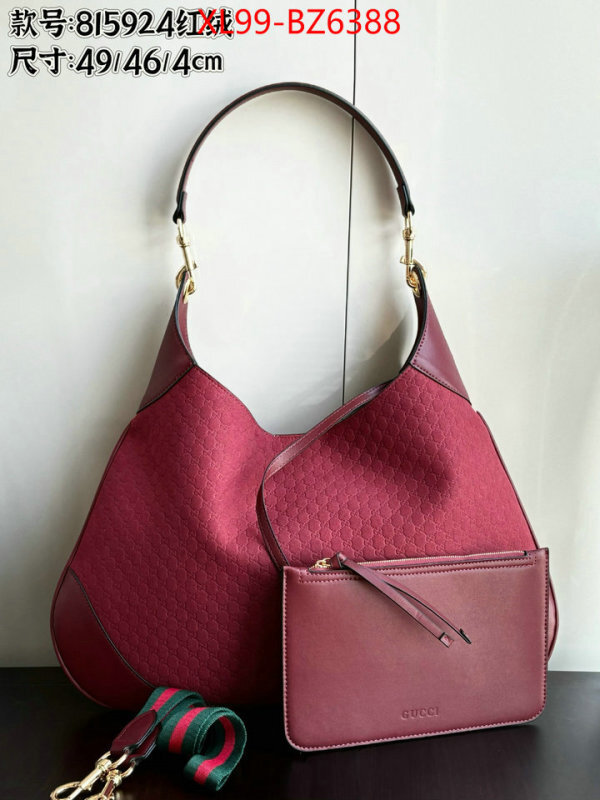 Gucci Bags(4A)-Handbag- flawless ID: BZ6388 $: 99USD,