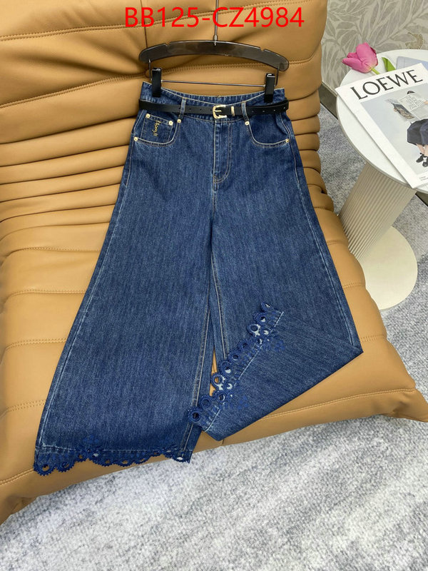 Clothing-YSL is it ok to buy replica ID: CZ4984 $: 125USD