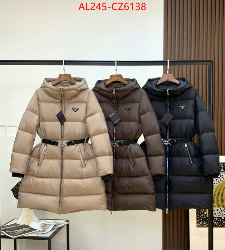 Down jacket Women-Prada outlet 1:1 replica ID: CZ6138 $: 245USD