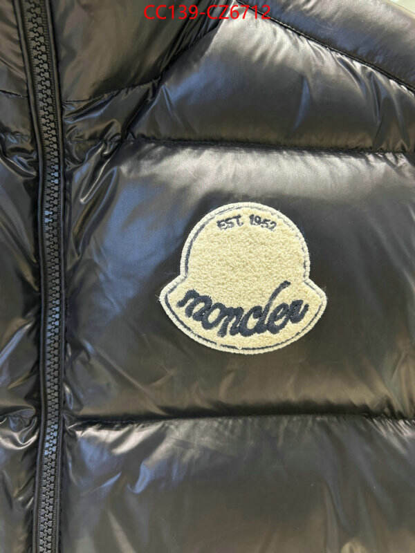 Down jacket Men-Moncler how quality ID: CZ6712 $: 139USD