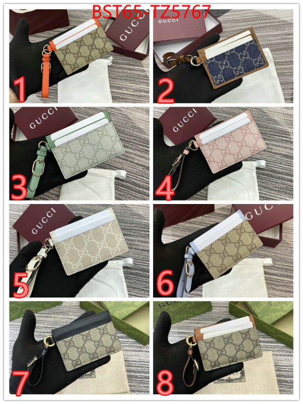 Gucci Bags(TOP)-Wallet- fashion designer ID: TZ5767 $: 65USD,