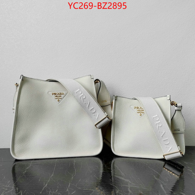 Prada Bags(TOP)-Crossbody- practical and versatile replica designer ID: BZ2895 $: 269USD,