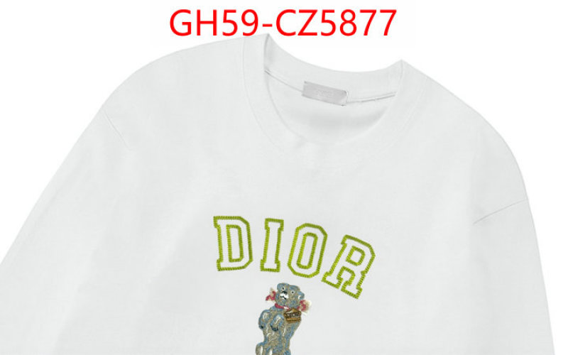 Clothing-Dior luxury fake ID: CZ5877 $: 59USD