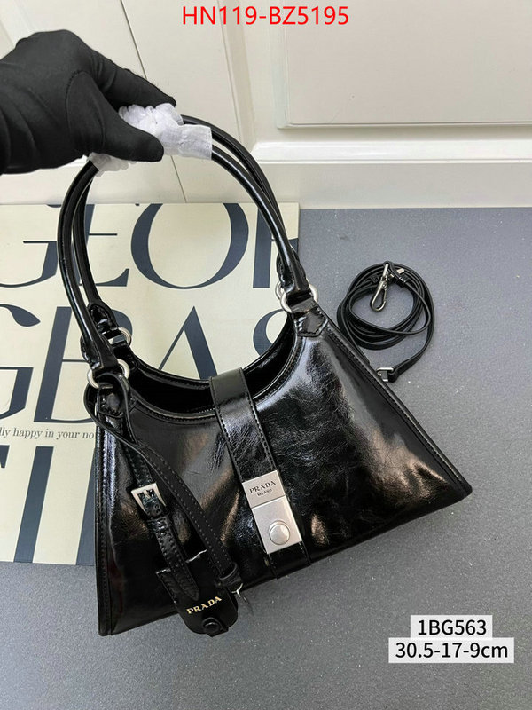 Prada Bags(4A)-Crossbody- 2024 aaaaa replica 1st copy ID: BZ5195 $: 119USD,