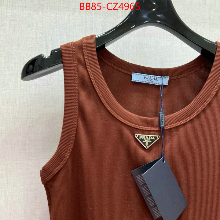 Clothing-Prada high quality designer replica ID: CZ4965 $: 85USD