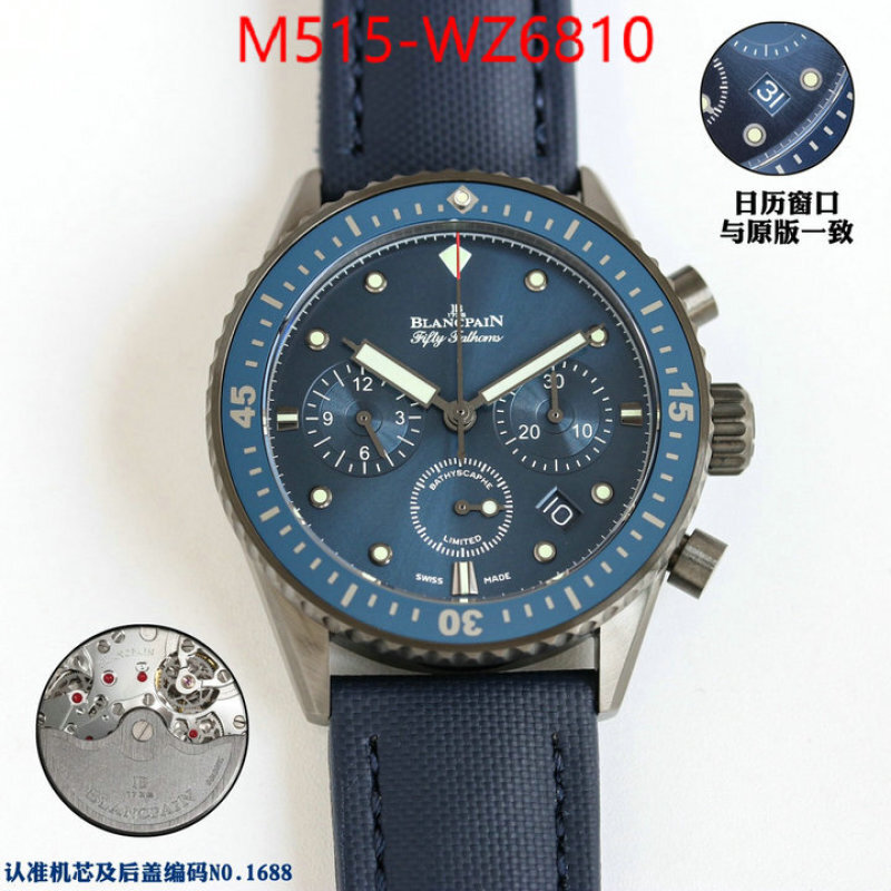Watch(TOP)-Blancpain sellers online ID: WZ6810 $: 515USD