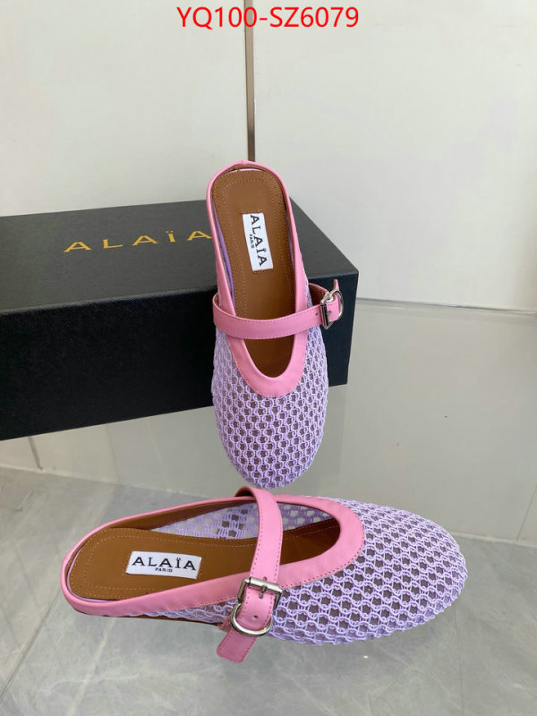 Women Shoes-ALAIA top grade ID: SZ6079 $: 100USD
