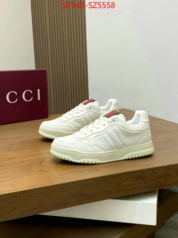 Men Shoes-Gucci what is a 1:1 replica ID: SZ5558 $: 145USD