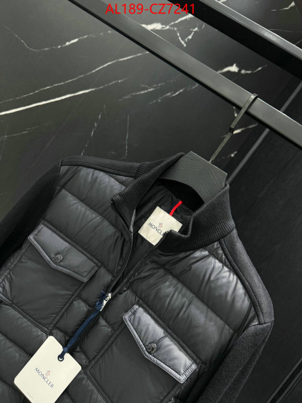 Down jacket Men-Moncler what is a counter quality ID: CZ7241 $: 189USD