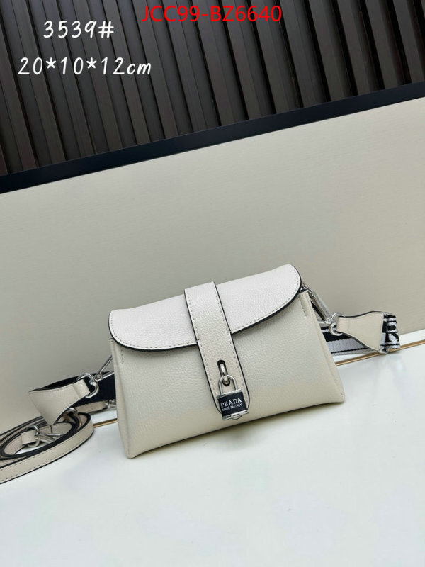 Prada Bags(4A)-Crossbody- designer 7 star replica ID: BZ6640 $: 99USD,