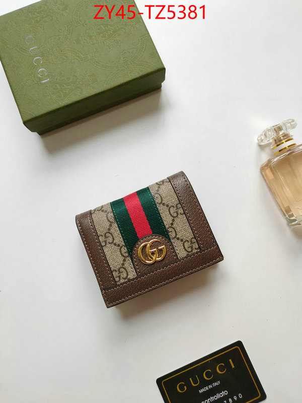 Gucci Bags(4A)-Wallet- find replica ID: TZ5381 $: 45USD,