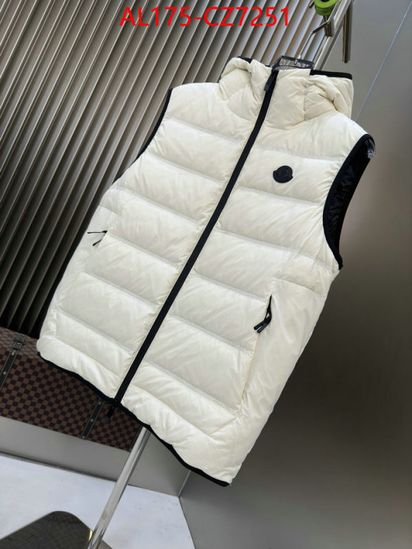 Down jacket Men-Moncler replica best ID: CZ7251 $: 175USD
