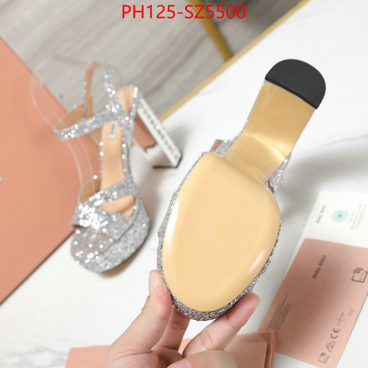 Women Shoes-Miu Miu wholesale designer shop ID: SZ5500 $: 125USD