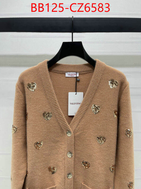 Clothing-Valentino buy high-quality fake ID: CZ6583 $: 125USD