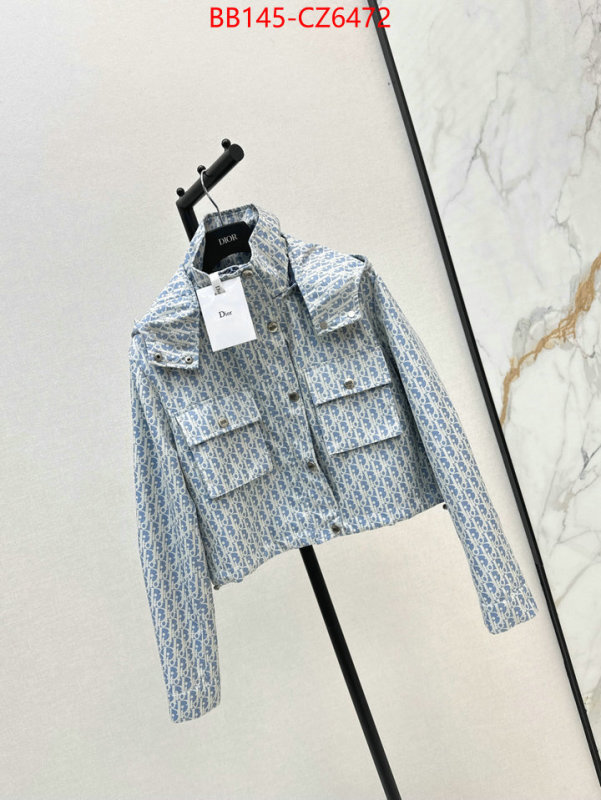 Clothing-Dior best designer replica ID: CZ6472 $: 145USD