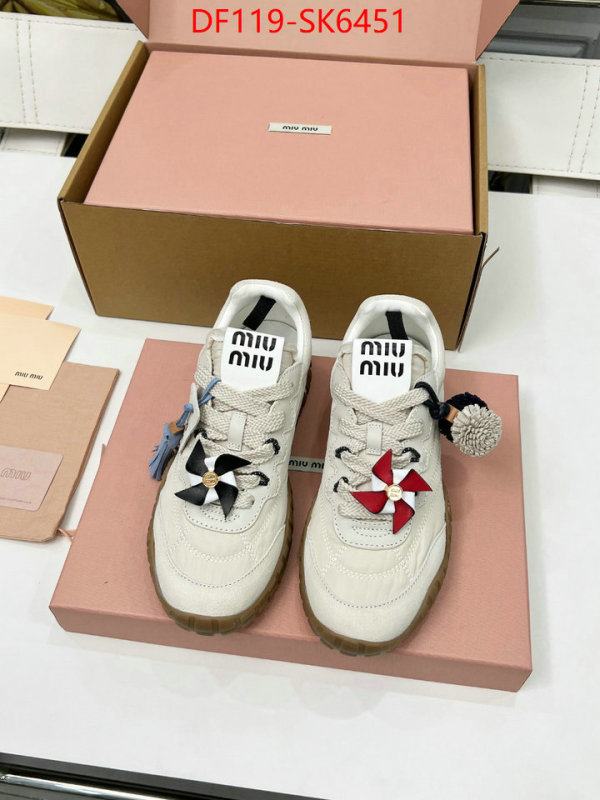 Women Shoes-Miu Miu quality replica ID: SK6451 $: 119USD