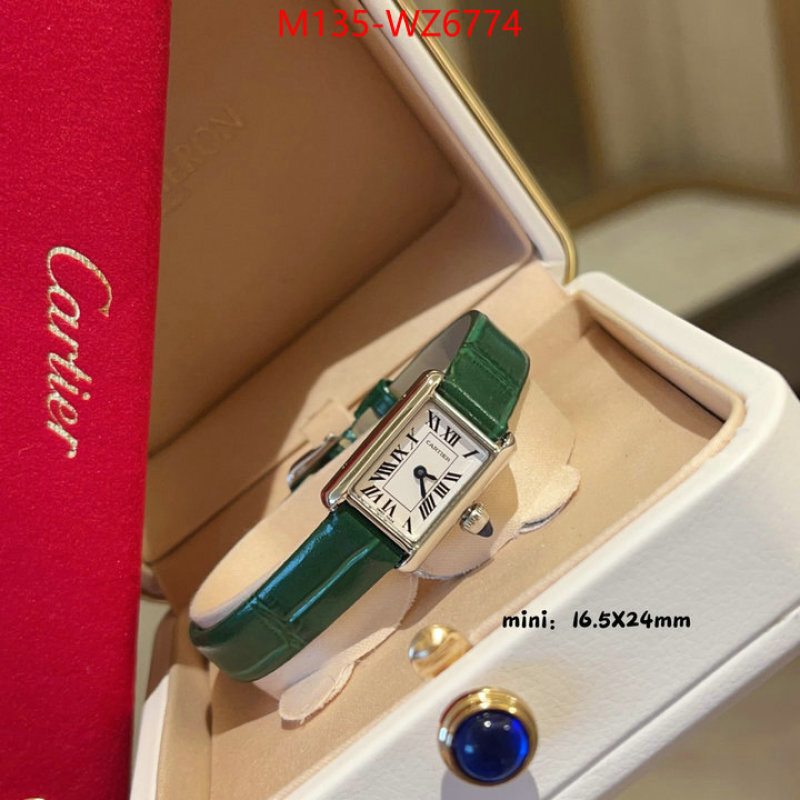 Watch(4A)-Cartier perfect replica ID: WZ6774 $: 135USD