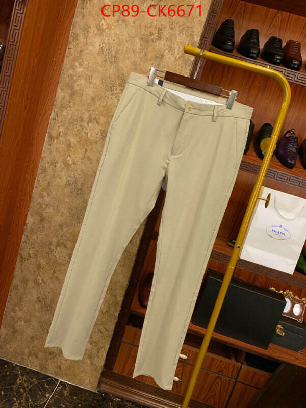 Clothing-Prada top quality replica ID: CK6671 $: 89USD