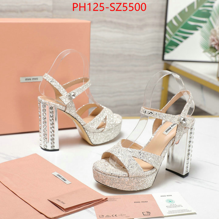 Women Shoes-Miu Miu wholesale designer shop ID: SZ5500 $: 125USD