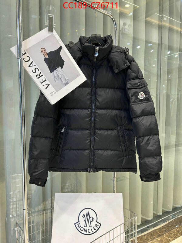 Down jacket Men-Moncler 7 star quality designer replica ID: CZ6711 $: 189USD