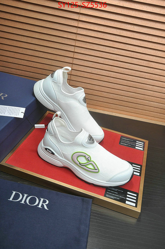 Men shoes-Dior best quality replica ID: SZ5536 $: 125USD
