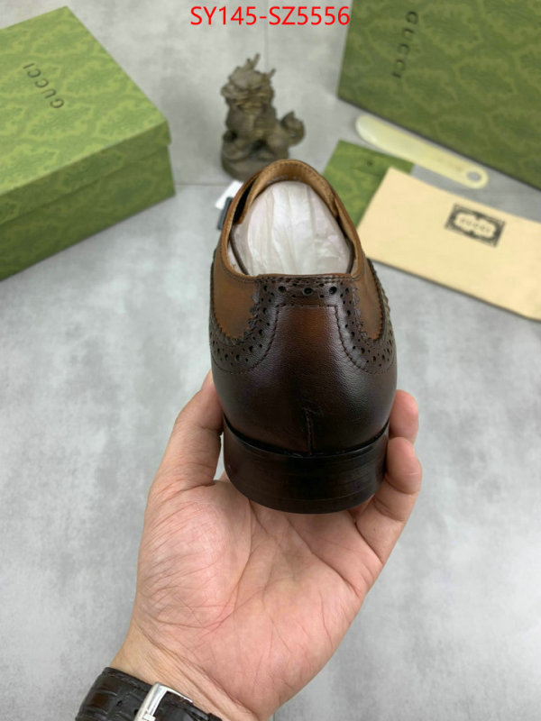 Men Shoes-Gucci fake high quality ID: SZ5556 $: 145USD
