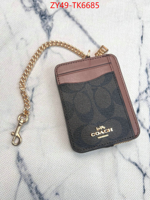 Coach Bags(4A)-Wallet sellers online ID: TK6685 $: 49USD,