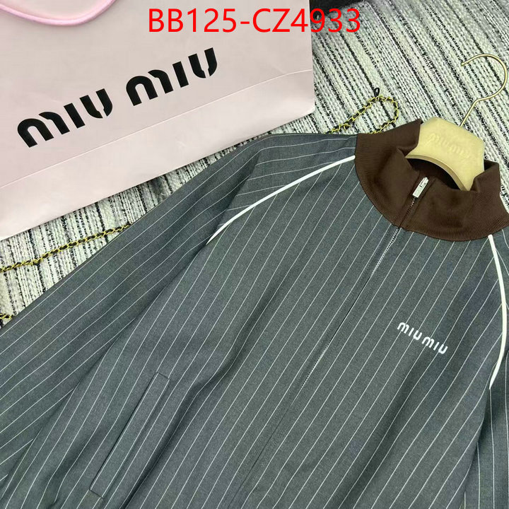 Clothing-MIU MIU how can i find replica ID: CZ4933 $: 125USD