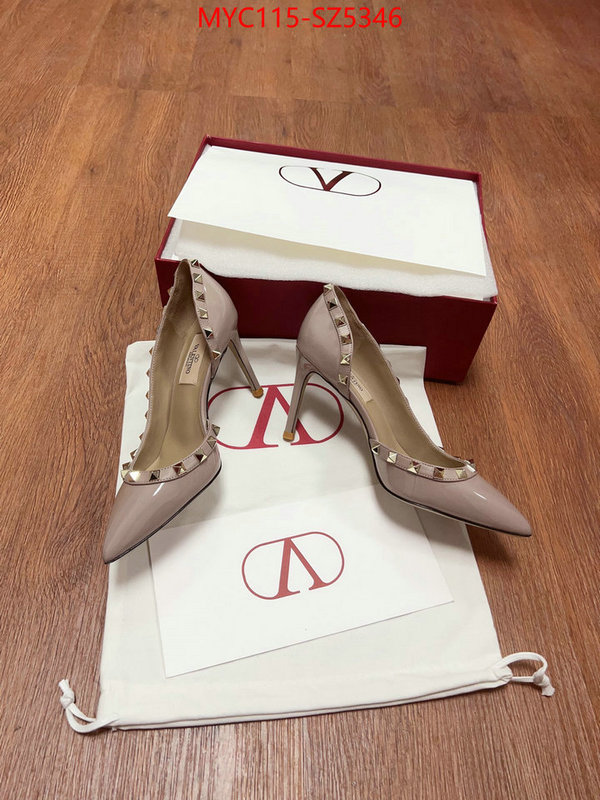 Women Shoes-Valentino shop designer replica ID: SZ5346 $: 115USD